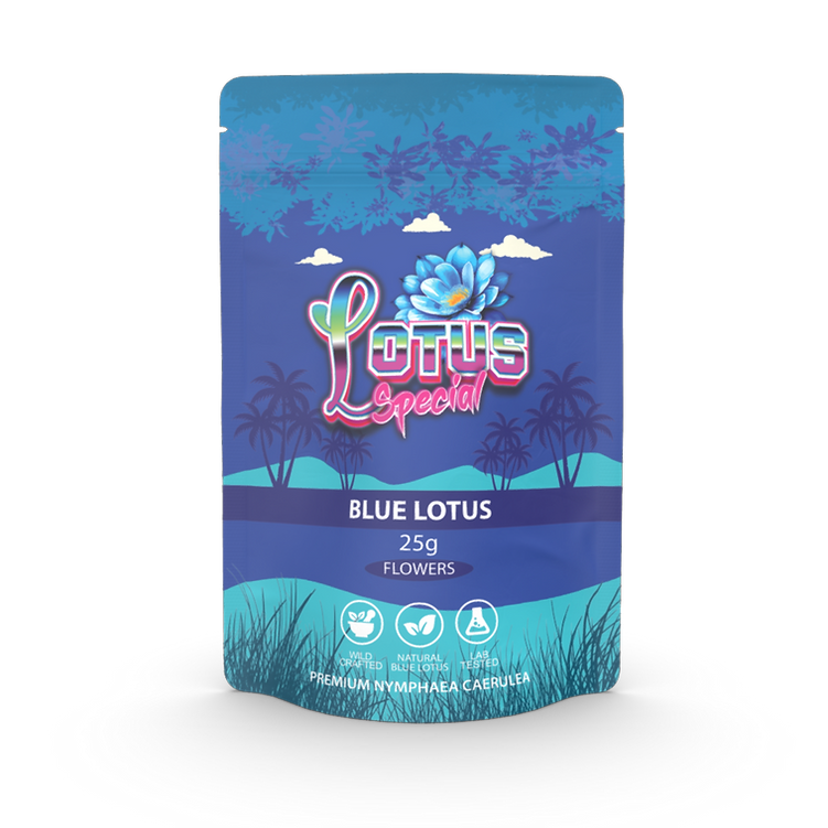 Blue Lotus Flower 25G