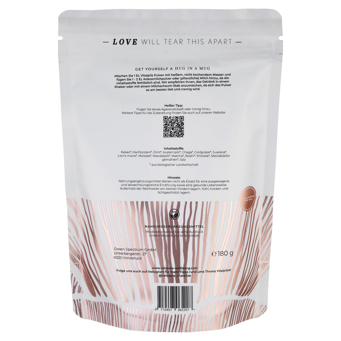 Velvaere BIO Morning Vitalpilz Kaffee Alternative