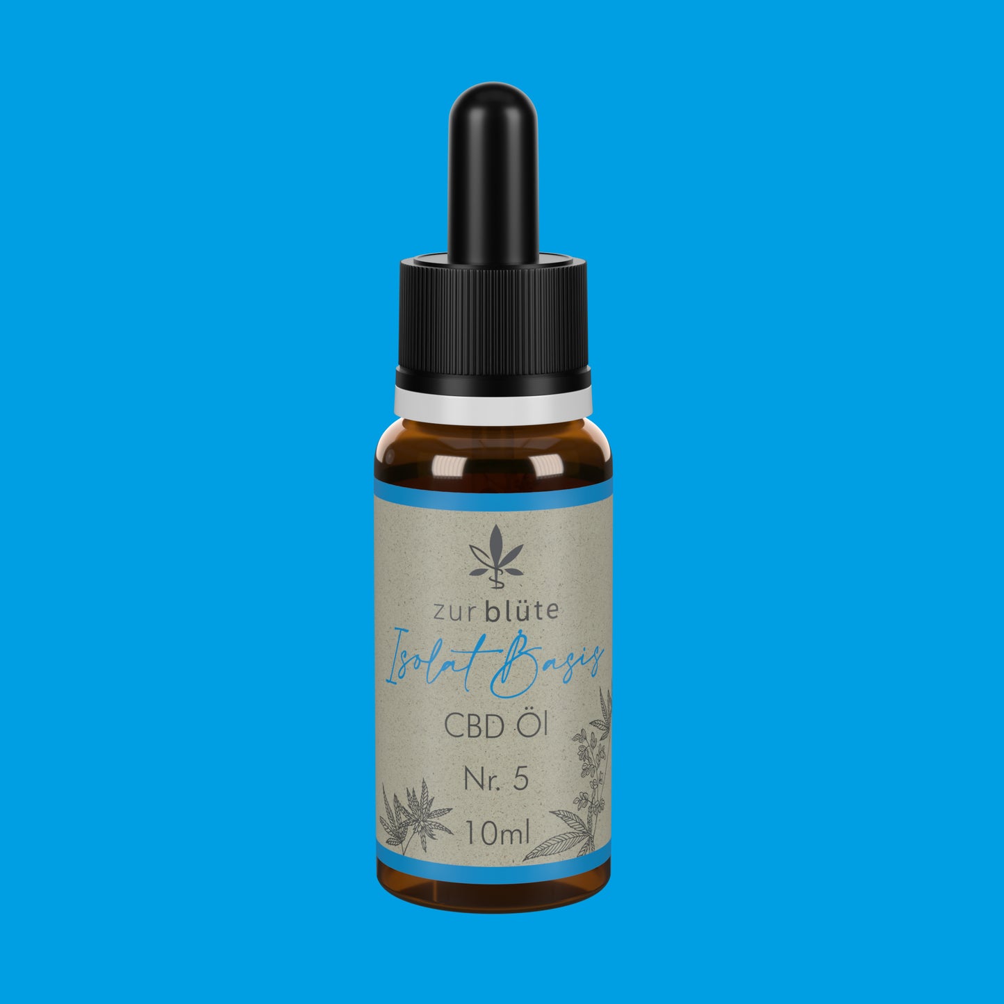 CBD Isolat Öl in 5%, 10%, 15%, 20%, 25% und 30%
