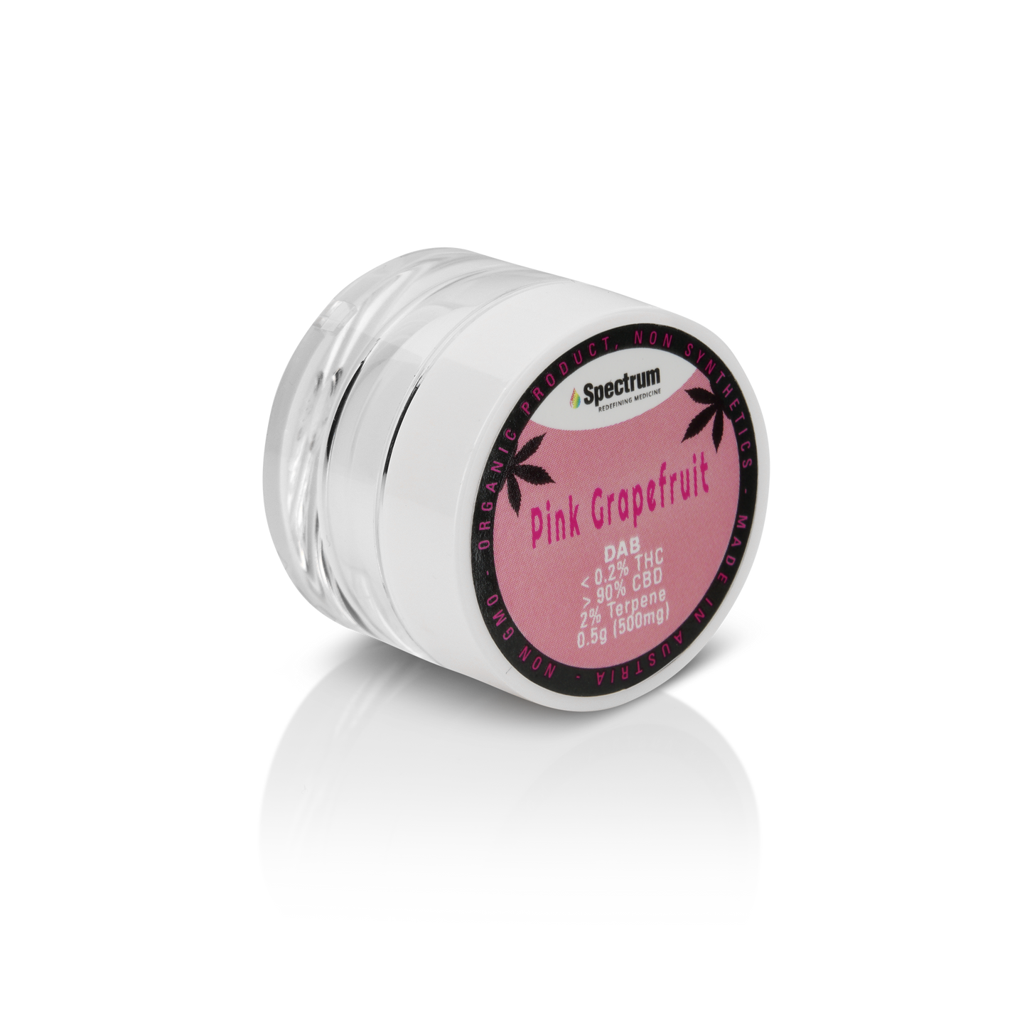 Pink Grapefruit CBD Wax 90% CBD 500mg