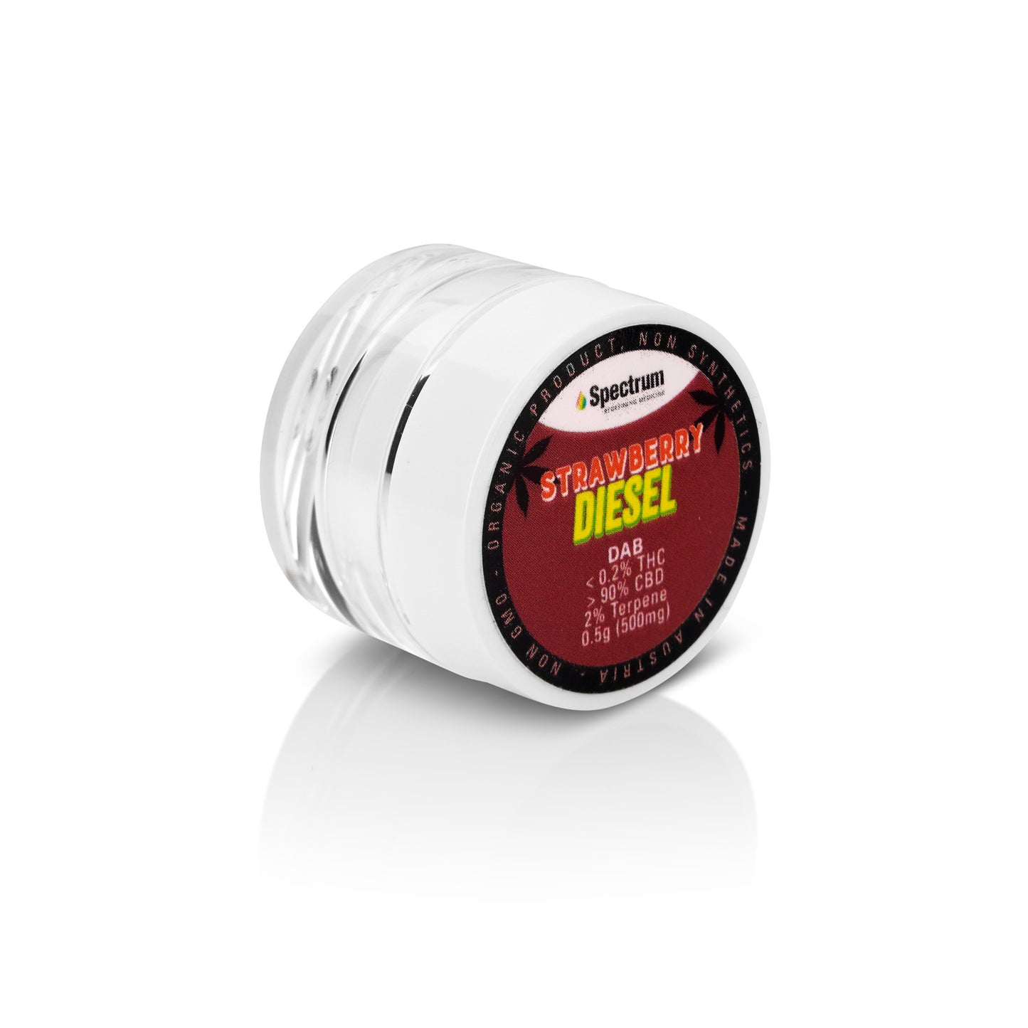 Strawberry Diesel 98% CBD Wax 500mg