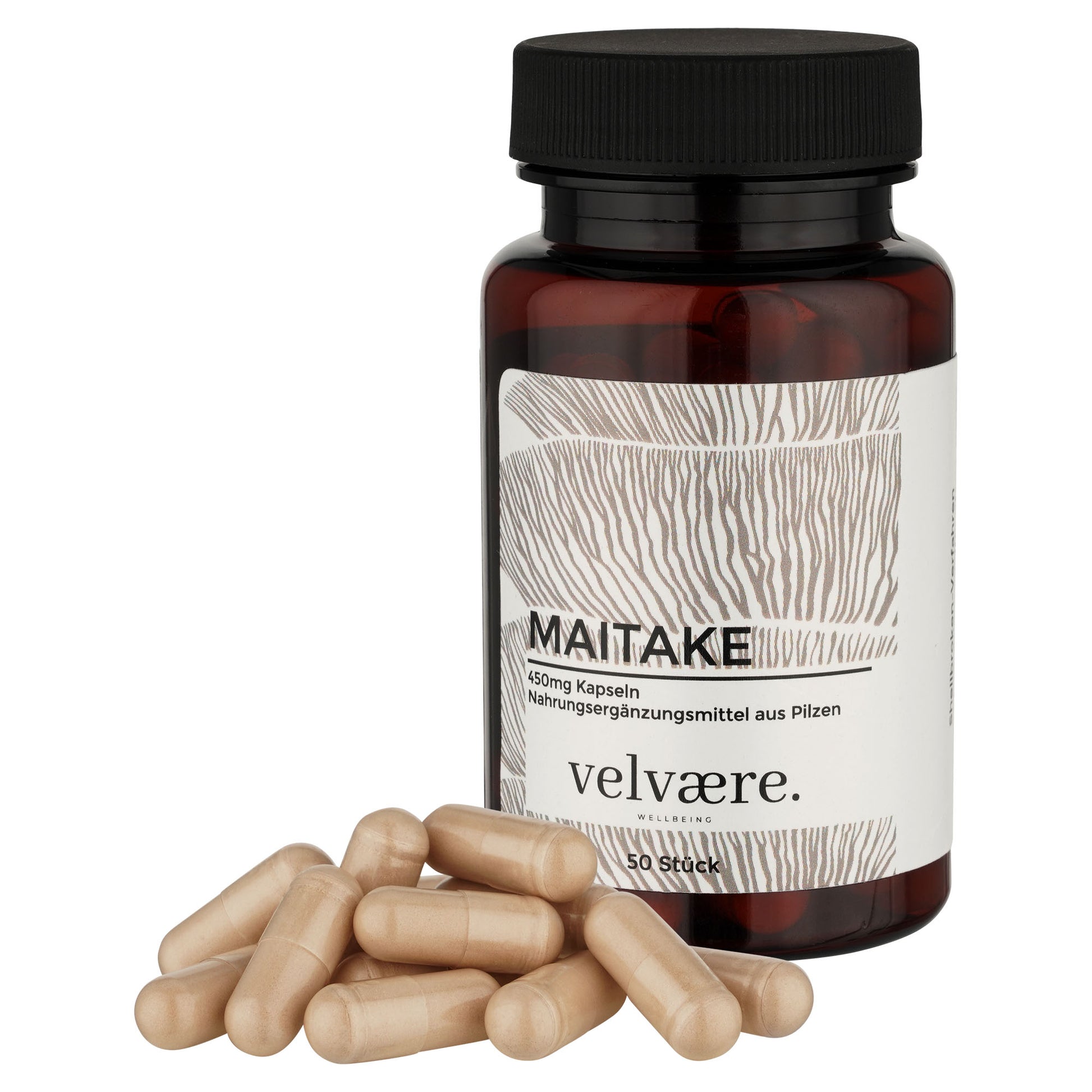 Velvaere Maitake Pulver Kapseln